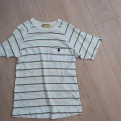 A BATHING APE ボーダー ポケットTシャツ XSのサムネイル