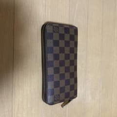 ダミエパターン 長財布 ブラウンのサムネイル