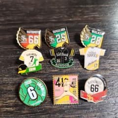 ソフトバンクホークス　ピンバッチ　9個セットのサムネイル