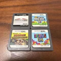ニンテンドーDS ゲームソフトセット ニンテンドーDS ソフト4本セット - メルカリ