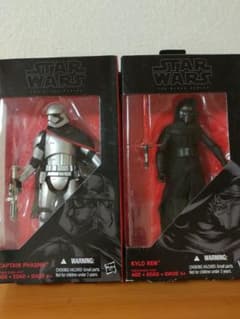 スターウォーズブラックシリーズフィギュアふカイロ・レン&キャプテンファズマセットのサムネイル