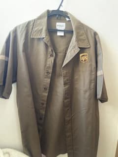 UPS WearGuard 半袖シャツ M-L ブラウンのサムネイル