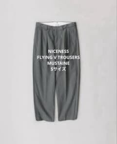 NICENESS FLYING V TROUSERS MUSTAINE - メルカリ