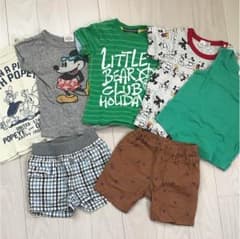 男の子 ９０センチ 夏物まとめ売りのサムネイル