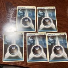 激レア　5枚セット　レジェンドエネルギー　基本悪エネルギー　基本あくエネルギーのサムネイル