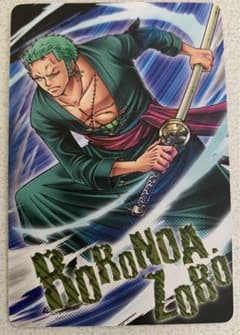 K*T님 ONE PIECE 로로노아·조로 메모리얼 로그 카드 020
