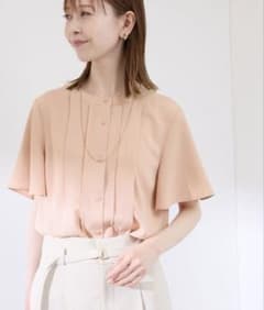 多機能ランダムタックハーフスリーブブラウス　ロペピクニックのサムネイル