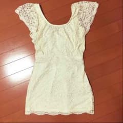 リップサービス♡レースワンピース♡アイボリーのサムネイル