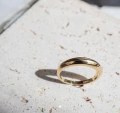 APARTRY Dome Ring ゴールドリング K10 YGのサムネイル