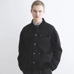 極美品トラディショナルウェザーウェア WORKJACKET002 ウールジャージ