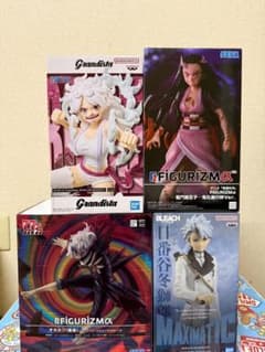 フィギュア まとめ売り ワンピース 鬼滅の刃 ダンダダン BLEACH 4点セッのサムネイル