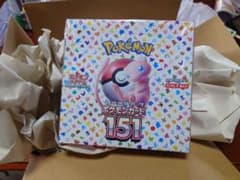 ポケモンカード151 未開封　シュリンク付きのサムネイル
