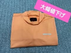 BRIEFING GOLF モックネックシャツ オレンジのサムネイル