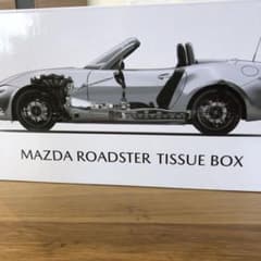 マツダ ロードスター ティッシュボックス 赤のサムネイル