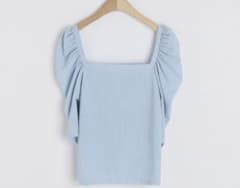 【新品未使用】スクエアパフTシャツのサムネイル
