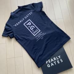 近年モデルPEARLY GATES モックネックシャツ ネイビー - メルカリ