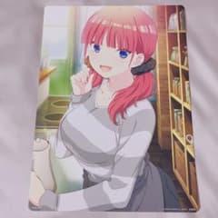 나카노 니노 이치 반 복권 신작 일러스트 보드