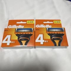 Gillette フュージョン 5+1 替え刃 4個入 2箱セット - メルカリ