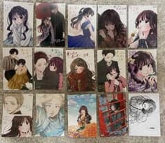 薫る花は凛と咲く 7〜10、12〜21巻　特典 イラストカード　複製原画