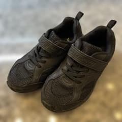 【オールブラック】瞬足 スニーカー 20.0cm 黒 小学校受験のサムネイル