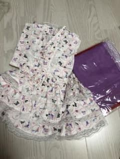 浴衣 ミニスカート フリル 110 女の子 新品のサムネイル
