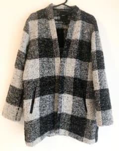 forever21 秋冬コート　モノトーン　シンプルコーデのサムネイル