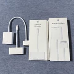 Apple VGA 어댑터 세트 (Lightning & 30-pin)