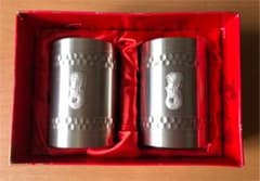 DRAGON PEWTER 錫製タンブラー2個のサムネイル