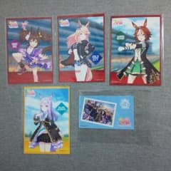 ウマ娘 セブンイレブン ブロマイド ステッカーのサムネイル