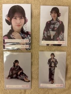 向井純葉　2025年浴衣　生写真コンプのサムネイル