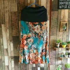 花柄ロングスカートのサムネイル