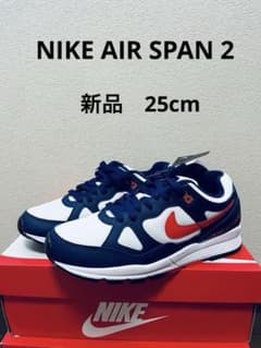NIKE AIR SPAN Ⅱ ナイキエアースパン2ホワイト/ネイビー/レッド 