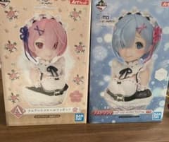 tomo さん専用　リゼロ 一番くじ レム ラムフィギュアのサムネイル