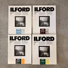 ILFORD マルチグレード 印画紙 8x10in 4種セット 全20枚のサムネイル