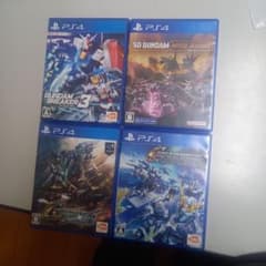PS4 건담(지 제네레이션 외) 소프트 4개 세트②