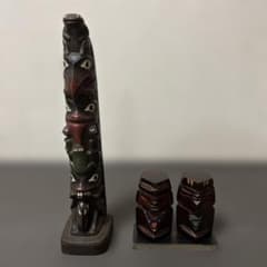 カナダ、トーテンポールセット - メルカリ