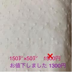 ekubo様専用   レース綿生地のサムネイル
