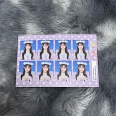 Pixel Ribbon 真白美央　証明写真風ステッカー　ZOOto LOVEのサムネイル