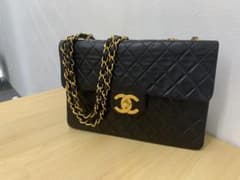 CHANEL マトラッセ チェーン ショルダーバッグ ブラックのサムネイル