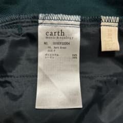 earth music&ecology　ガウチョ　ダークグリーン　スカーチョのサムネイル