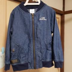 デニムジャケット　キッズ　110  パーカーのサムネイル