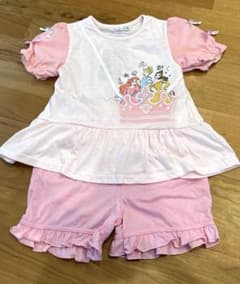 《新品》プリンセス パジャマセット ピンク バースデイのサムネイル