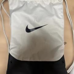 NIKE ナップザック ジムサック ホワイト ブラックのサムネイル