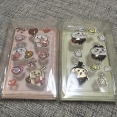 ちいかわ PUKU CHURUシール① てんとう虫　ハート