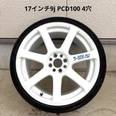 work xt7 17×9j+28 PCD100 4穴 4本セット 激レアサイズ - メルカリ