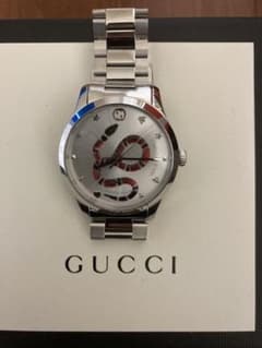 GUCCI 腕時計 Gタイムレス スネーク YA1264076 新品同様 メンズのサムネイル
