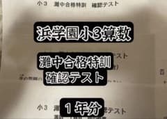 【灘シャーペン付】浜学園 小学6年生 灘中合格特訓 算数AB 確認テスト 浜学園 小6 灘中合格特訓 算数A B まとめて一式 - メルカリ