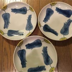 九谷青窯 葛西国太郎 色絵黄花 6寸皿のサムネイル