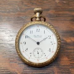 最高級 スイス製 3/4プレート 懐中時計 スネイルカム緩急針 - メルカリ