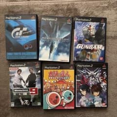 Play Station2ソフト 6本セットのサムネイル